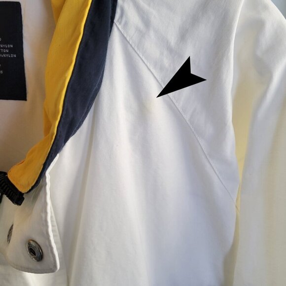 Nautica NS-83 White Zip-Up Vintage Jacket (Size: XXL) - Picture 16 of 16